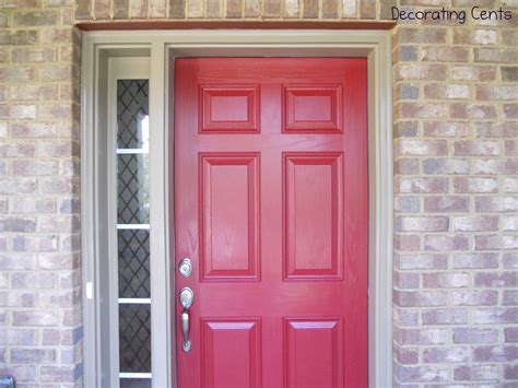 A Red Front Door