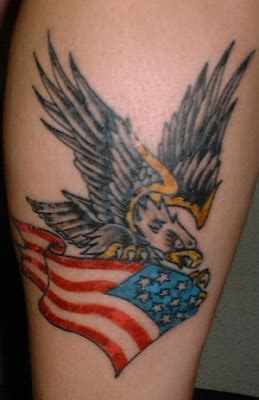 tribal tatto japanese: American Flag Tattoos