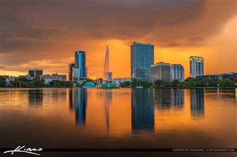 Lake Eola Fountain Orlando Florida | HDR Photography by Captain Kimo