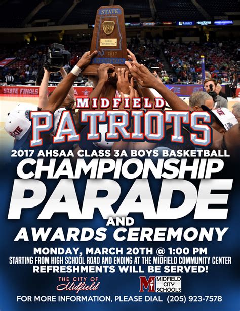 Midfield Boys Basketball Team Championship Parade – Welcome to Midfield ...