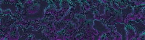 Premium Vector | Ultra wide wallpaper abstract topographic background