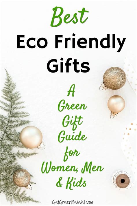 Best Eco Friendly Gifts 2020 | Green Gift Guide - Get Green Be Well