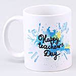 Happy Teachers Day White Mug qatar | Gift Happy Teachers Day White Mug- FNP