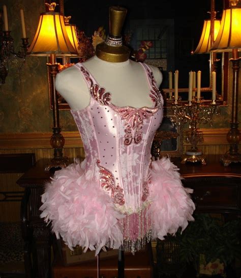 The Victoria Velvet Satine Pink Paris Burlesque Corset Costume | Corset costumes, Burlesque ...