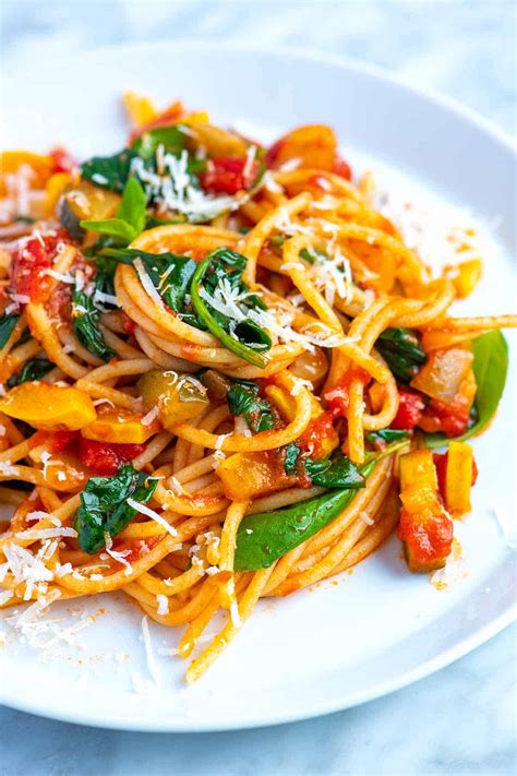 Easy Veggie Spaghetti Recipe