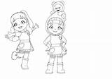 RAINBOW RUBY 2  REUMJAN sketch template