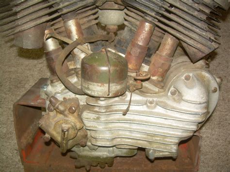 Nice Barn Fresh Complete Harley Davidson WLA 45" Flathead engine,motor w/ Title