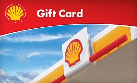 $10 Shell Gas Card for just $4!