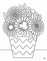 Flower Coloring Page FREE Printable Pages  Home sketch template