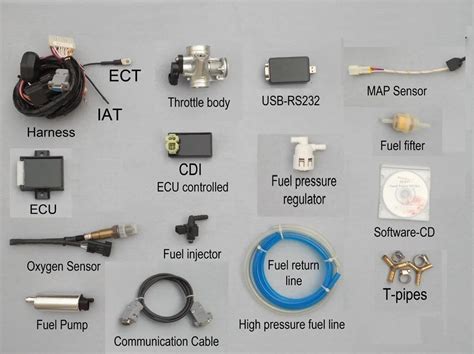 motorcycle SE EFI Small Engine Electronic Fuel Injection Conversion Kit free shioping-in ...