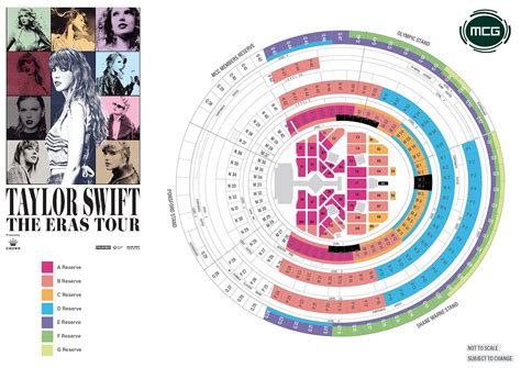 Taylor Swift Seating Map - MCG (Melbourne Cricket Ground) | Austadiums