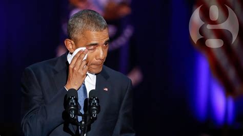 Barack Obama's final speech as president – video highlights - YouTube