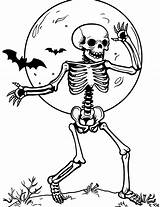 25 Skeleton Coloring Pages Printable Fun Sheets sketch template
