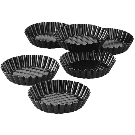 Zenker Non-Stick Mini Tart Pans, Set of 6 - Walmart.com - Walmart.com