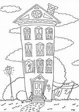 Free & Easy To Print House Coloring Pages  Tulamama sketch template