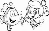 Molly Mr Grouper Bubble Guppies Coloring Pages  Cool sketch template