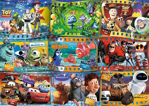 Disney PIXAR Movies 1000 pc. Puzzle - Junction Hobbies and Toys
