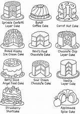Free & Easy To Print Cake Coloring Pages  Tulamama sketch template