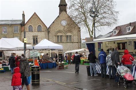 Carol's European Adventure: Market at Bury St. Edmund's