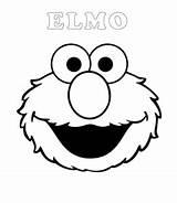 Easy Sesame Street & Elmo Coloring Pages  Playing Learning sketch template