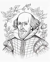 Shakespeare Coloring Pages sketch template