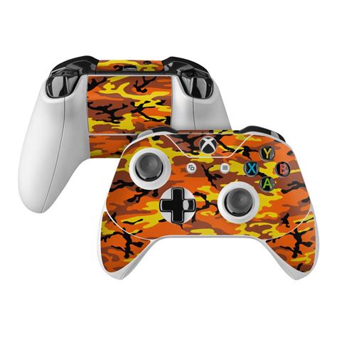 Orange Camo Xbox One Controller Skin | iStyles