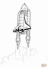 Launching The Space Shuttle coloring page  Free Printable Coloring Pages sketch template
