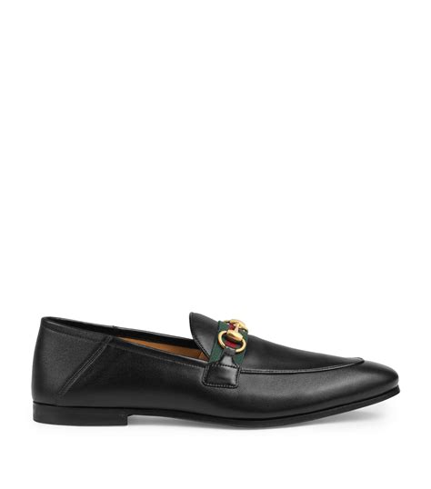 Mens Gucci black Leather Horsebit Loafers | Harrods # {CountryCode}