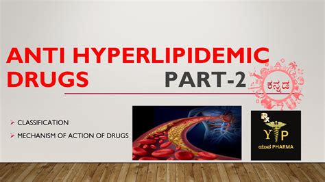 ANTI HYPERLIPIDEMIA PART 2 l CLASSIFICATION AND MECHANISM OF ACTION OF ...