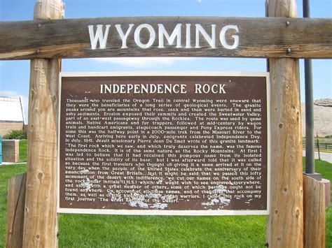 Independence Rock Map - Wyoming - Mapcarta