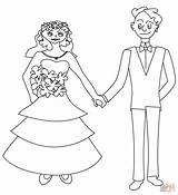 Wedding Couple Coloring Pages At GetColoringscom  Free Printable sketch template