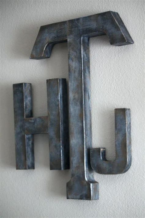 The Best Decorative Metal Letters Wall Art