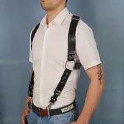 Men's Fashion Harness Suspenders Trendy Punk Erotic Belt - Temu