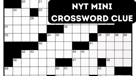 NYT Mini Crossword Answers for Today June 10, 2024