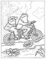 Frog And Toad Coloring Pages sketch template
