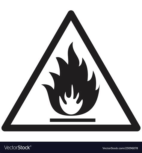 Hazard Symbols Flammable