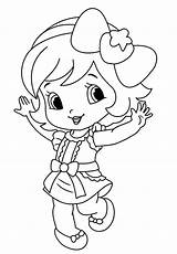 Strawberry Shortcake Blueberry Muffin Coloring Pages sketch template
