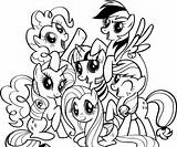 Free Printable My Little Pony Coloring Pages For Kids sketch template