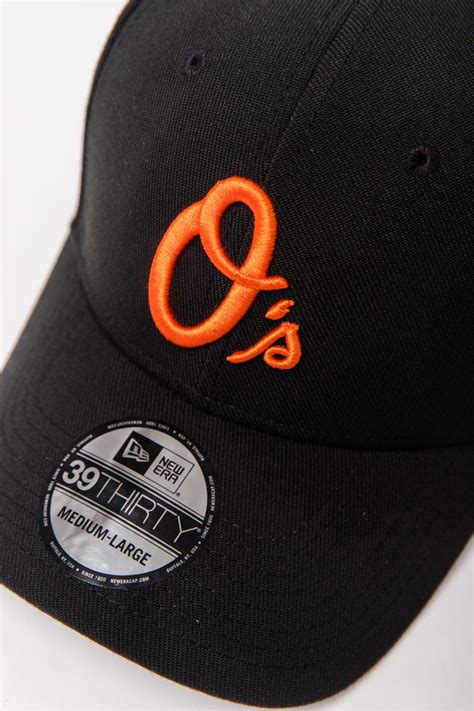 BALTIMORE ORIOLES 39THIRTY FITTED CAP- BLACK | Stateside Sports