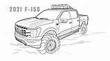 Ford Bronco Coloring Pages 1 sketch template