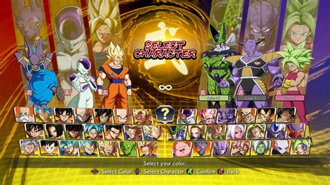 Dragon Ball FighterZ Characters - Full Roster of 44 Fighters