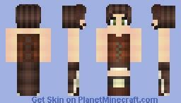 Steampunk Princess Minecraft Skin