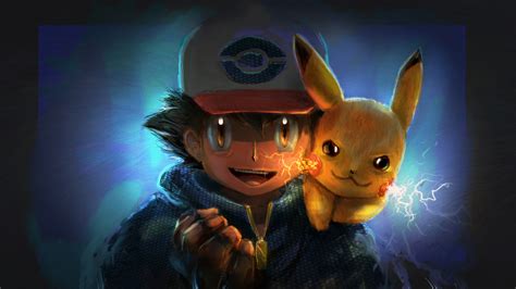 1920x1080 Ash And Pikachu Artwork Laptop Full HD 1080P ,HD 4k Wallpapers,Images,Backgrounds ...