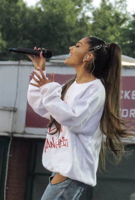 Ariana Grande - One Love Manchester Benefit Concert at Old Trafford in Manchester, UK 06/04/2017 ...