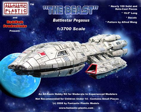 Battlestar Pegasus 1:3700 Model Kit