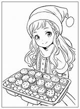 Elf Girl Coloring Pages  Free Printable sketch template