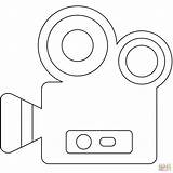 Movie Camera Emoji coloring Page  Free Printable Coloring Pages sketch template