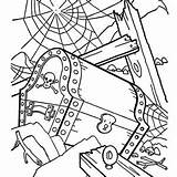An Opened Treasure Chest With Its Keyhole Coloring Page  Kids Play Color sketch template
