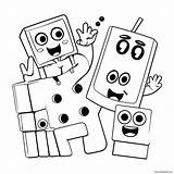 Numberblocks 1000 Coloring Page 66644 52728 sketch template