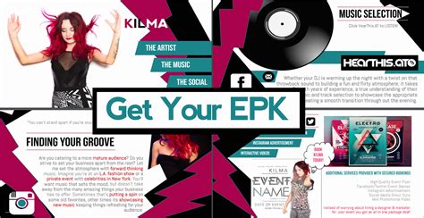 Musician Press Kit Template Free Of if You Think Dj Gigs Define You as ...